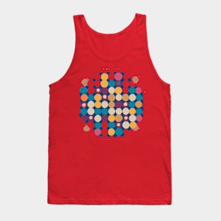 contemporary dot pattern Tank Top